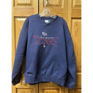 TENNESSEE TITANS RETRO PUMA HEAVYWEIGHT NFL SWEATSHIRT Size L
